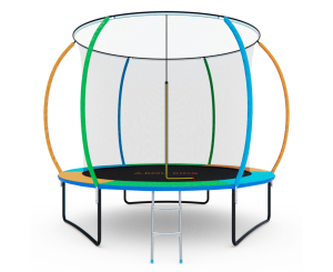 Батут с сеткой DFC A.KOU Kids 10ft с лестницей