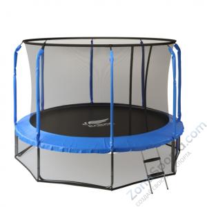 Батут с защитной сеткой Eclipse Space Blue 14FT