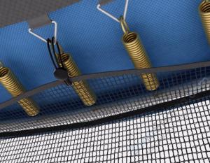 Батут Unix line 12 ft outside (Blue)