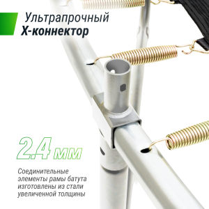 Батут Unix Line Supreme Basic 10 ft (green)