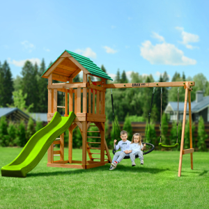 Детский игровой комплекс Unix Kids (6 in 1) Light Green