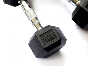 Гантель 12,5 кг гексагональная Original FitTools FT-HEX-12,5