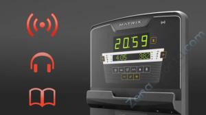 Горизонтальный велоэргометр Matrix Endurance с консолью LED