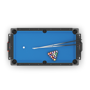 Игровой стол Unix Line Трансформер 4 в 1 (204х112 cм) Black